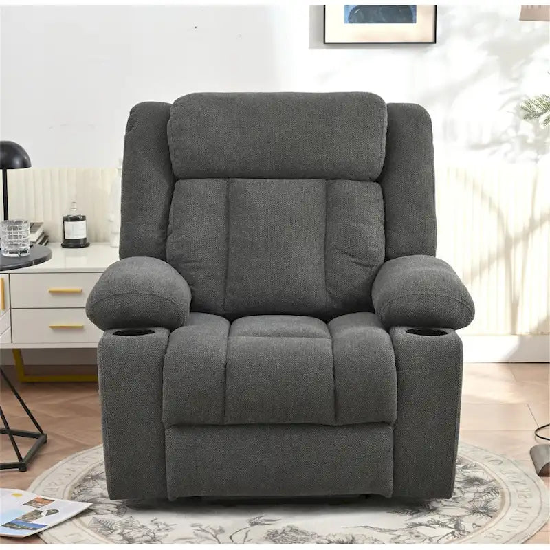Sillón reclinable Power Lift con reposapiés extendido