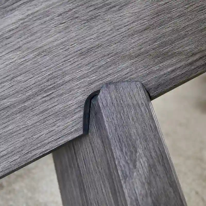 Mesa de centro redonda de cristal con tapa de vidrio templado y patas de MDF
