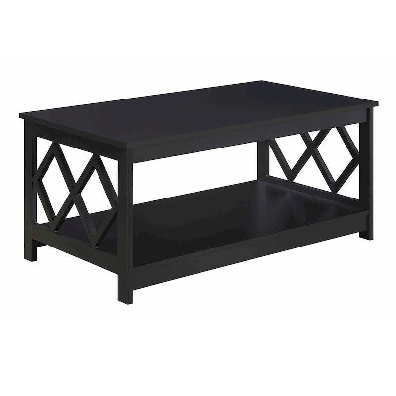 Mesa de centro Diamond con estante de Convenience Concepts
