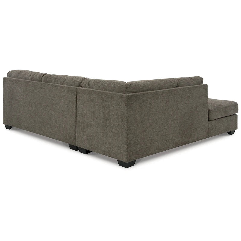 Sofá seccional de 2 piezas con chaise y función de cama