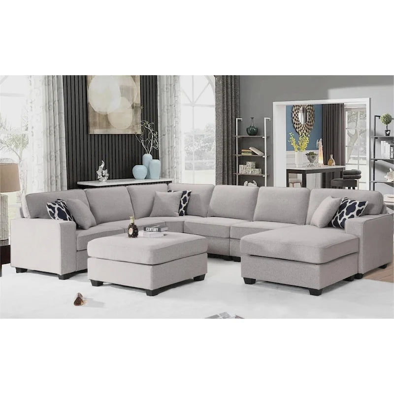 Flexible Combination Module Reversible Sectional Sofa