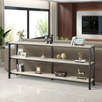 Mesa consola de 55" con estante de almacenamiento