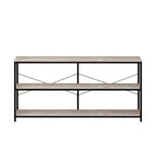 Mesa consola de 55" con estante de almacenamiento