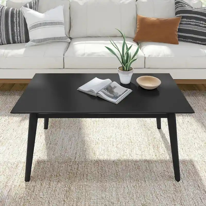 Mesa de centro rectangular de mediados de siglo - 101,6 cm