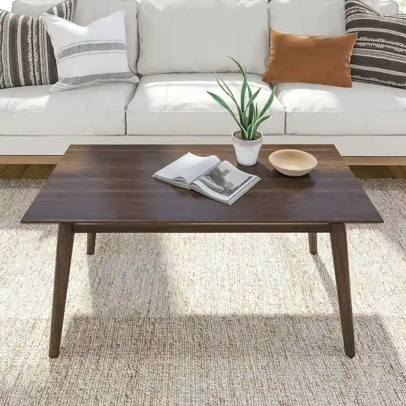 Mesa de centro rectangular de mediados de siglo - 101,6 cm