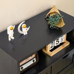 Armario de Almacenamiento de Suelo con 2 Puertas (30 cm Profundidad x 60 cm Ancho x 108 cm Altura)