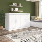 Cama tipo gabinete Queen de 75W con colchón