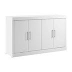 Cama tipo gabinete Queen de 75W con colchón