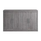 Cama tipo gabinete Queen de 75W con colchón