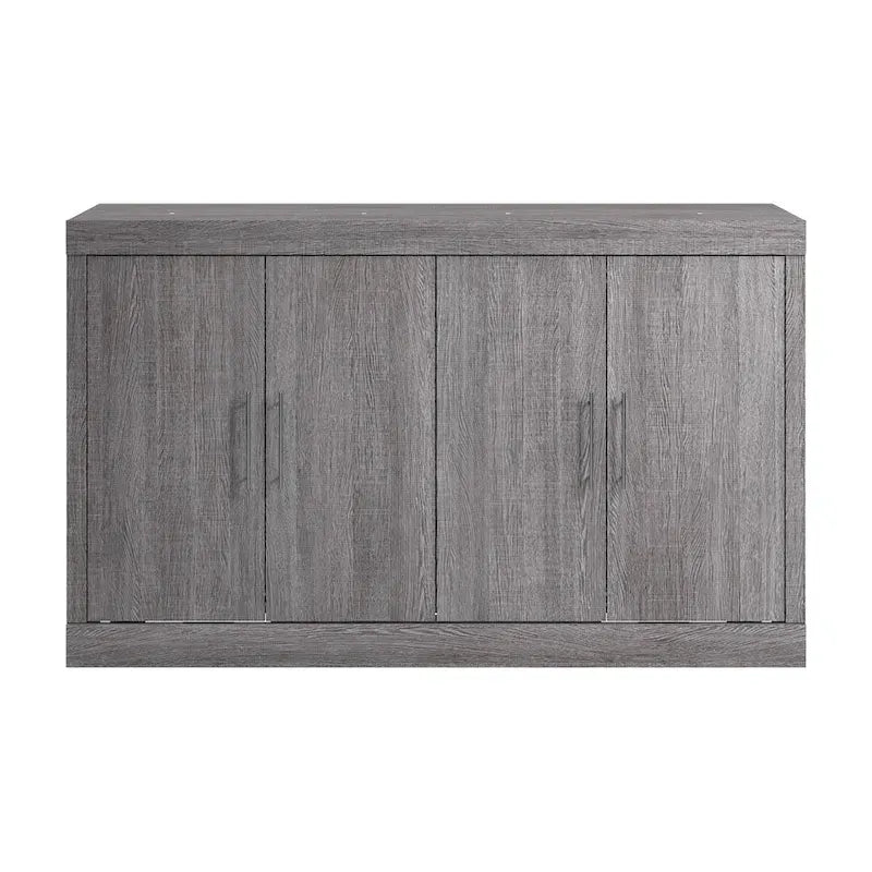 Cama tipo gabinete Queen de 75W con colchón