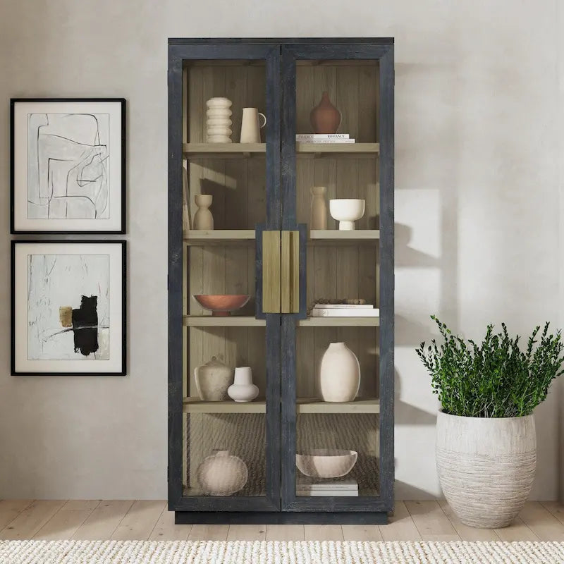 Mueble Larson 82 de madera de pino reciclada de Classic Home
